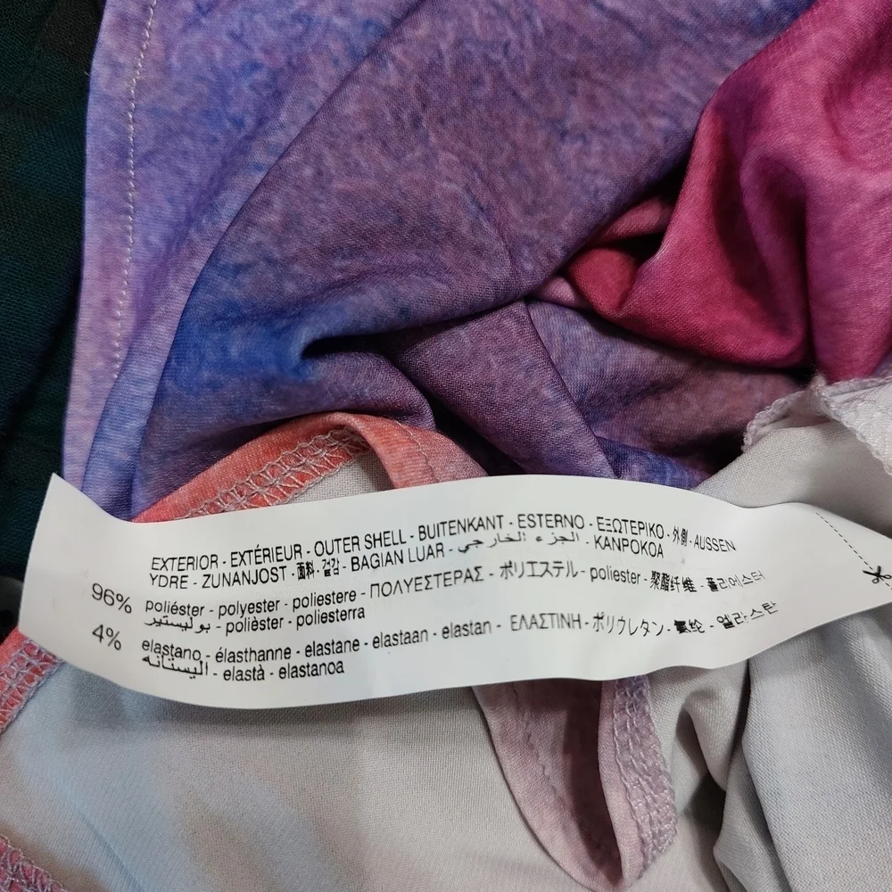 Zara Multicolor Draped Midi Dress